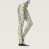 Gray Green Cherubs Leggings (Rechts)