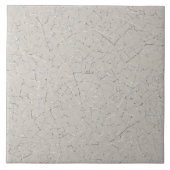 Gray Greige Crackled Glaze Simple Modern Texture Fliese (Vorderseite)