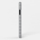 GRAY GRID iPhone 11 Fall Case-Mate iPhone Hülle (Hinten/Rechts)