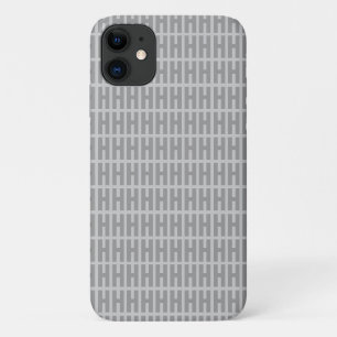 GRAY GRID iPhone 11 Fall Case-Mate iPhone Hülle