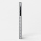 GRAY GRID iPhone 11 Fall Case-Mate iPhone Hülle (Hinten/Links)
