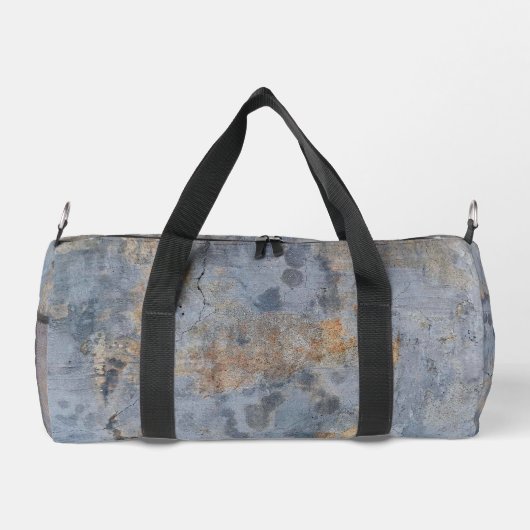 Gray Grunge Duffle Bag (Rückseite)