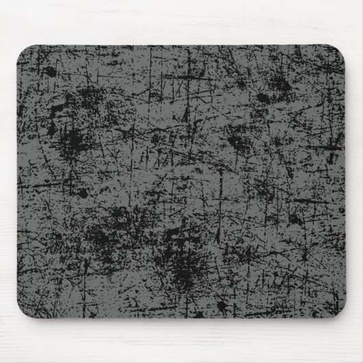 Gray Grunge Mousepad (Vorne)
