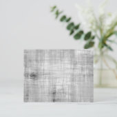 Gray Grunge Textured Postkarte (Stehend Vorderseite)