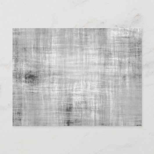 Gray Grunge Textured Postkarte (Vorderseite)