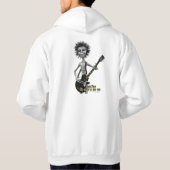 Gray Guitarist Hoodie (Rückseite)