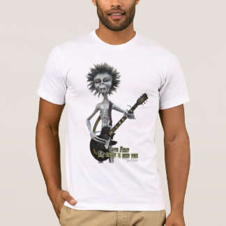 Gray Guitarist T-Shirt