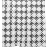 Gray Harlequin Duschvorhang (Vorderseite)