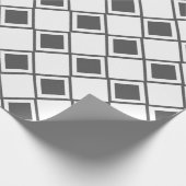 Gray Harlequin Geschenkpapier (Ecke)