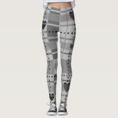 Gray Hart Leggings (Vorderseite)