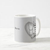 Gray Heart Night Nurse Kaffeetasse (VorderseiteRechts)