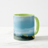 Gray Heron Image for Two tone Tasse (VorderseiteRechts)
