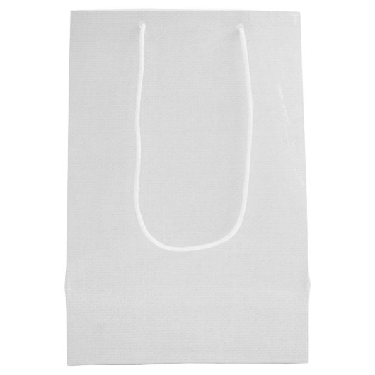 Gray Heron Mittlere Geschenktüte (Rückseite)