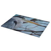Gray Heron Schneidebrett (Ecke)