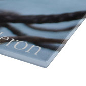 Gray Heron Schneidebrett (Ecke)