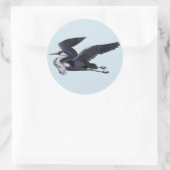 Gray Heron Stickers (Tasche)