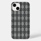 Gray Hexagon Case-Mate iPhone Hülle (Rückseite)