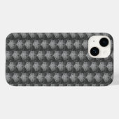 Gray Hexagon Var Case-Mate iPhone Hülle (Rückseite (Horizontal))