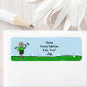 Gray Hiar Male Golfer Rücksendeadresse (Insitu)