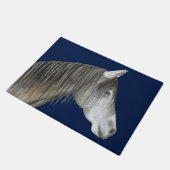Gray Horse Fußmatte (Schrägansicht)