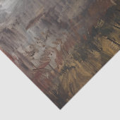 Gray Horse Overlook River Painting Decoupage Seidenpapier (Detail)