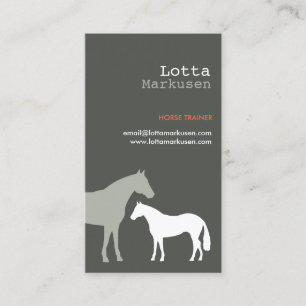 GRAY HORSES Nr. 3 Visitenkarte