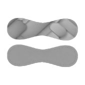 Gray Hues Modern Art Baseball (Paneele)