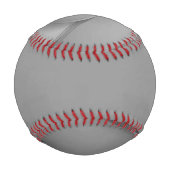 Gray Hues Modern Art Baseball (Rückseite)