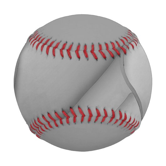 Gray Hues Modern Art Baseball (Vorderseite)