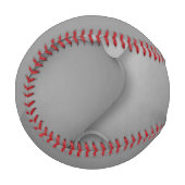 Gray Hues Modern Art Baseball (Vorderseite Links)