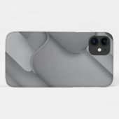 Gray Hues Modern Art Case-Mate iPhone Hülle (Rückseite (Horizontal))