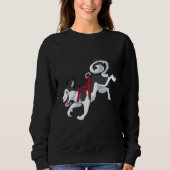 Gray Husky Running Sweatshirt (Vorderseite)