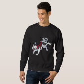 Gray Husky Running Sweatshirt (Vorne ganz)