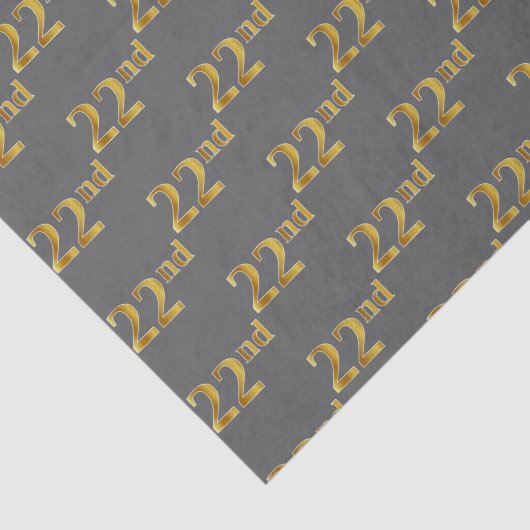 Gray, Imitate Gold 22. (22.) Veranstaltung Seidenpapier (Ausschnitt)