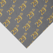 Gray, Imitate Gold 29. (29.) Event Seidenpapier (Ausschnitt)