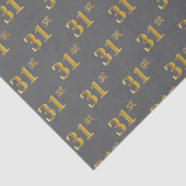 Gray, Imitate Gold 31. (31.) Event Seidenpapier (Ausschnitt)