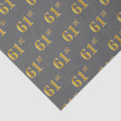 Gray, Imitate Gold 61. (61.) Event Seidenpapier (Ausschnitt)