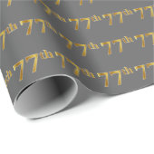 Gray, Imitate Gold 77. (77.-7.) Veranstaltung Geschenkpapier (Rolleneckpunkt)