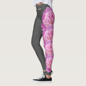 Gray Indiana Staat Blume Peony Leggings (Links)