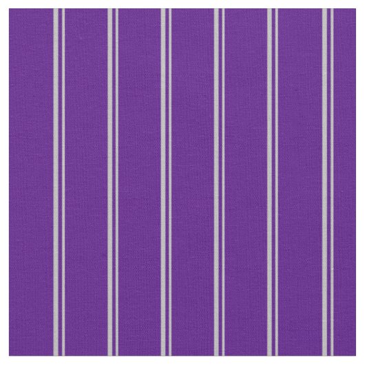 Gray & Indigo Lines Stoff (Nahaufnahme)