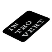 Gray Introvert Flexi Magnet (Linke Seite)