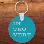 Gray Introvert Schlüsselanhänger (Vorderseite)