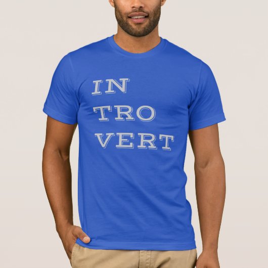 Gray Introvert T - Shirt (Vorderseite)