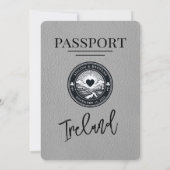 Gray Ireland Pass Einladung zur Hochzeit