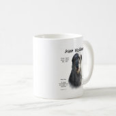 Gray Irish Wolfhound History Kaffeetasse (VorderseiteRechts)