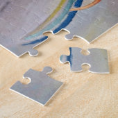 Gray Kandinsky Modernes Abstraktes Kunstwerk Puzzle (Seite)