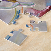 Gray Kandinsky Modernes Abstraktes Kunstwerk Puzzle (Seite)