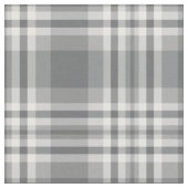 Gray Kariert Gingham Karo Tartan Patchwork Stoff (Nahaufnahme)
