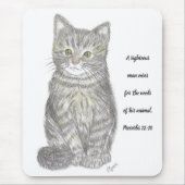 Gray Kitten Mousepad (Vorne)