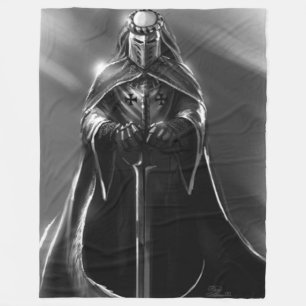 GRAY KNIGHT FLEECEDECKE